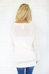 Forever Cozy Tunic Top ~ White