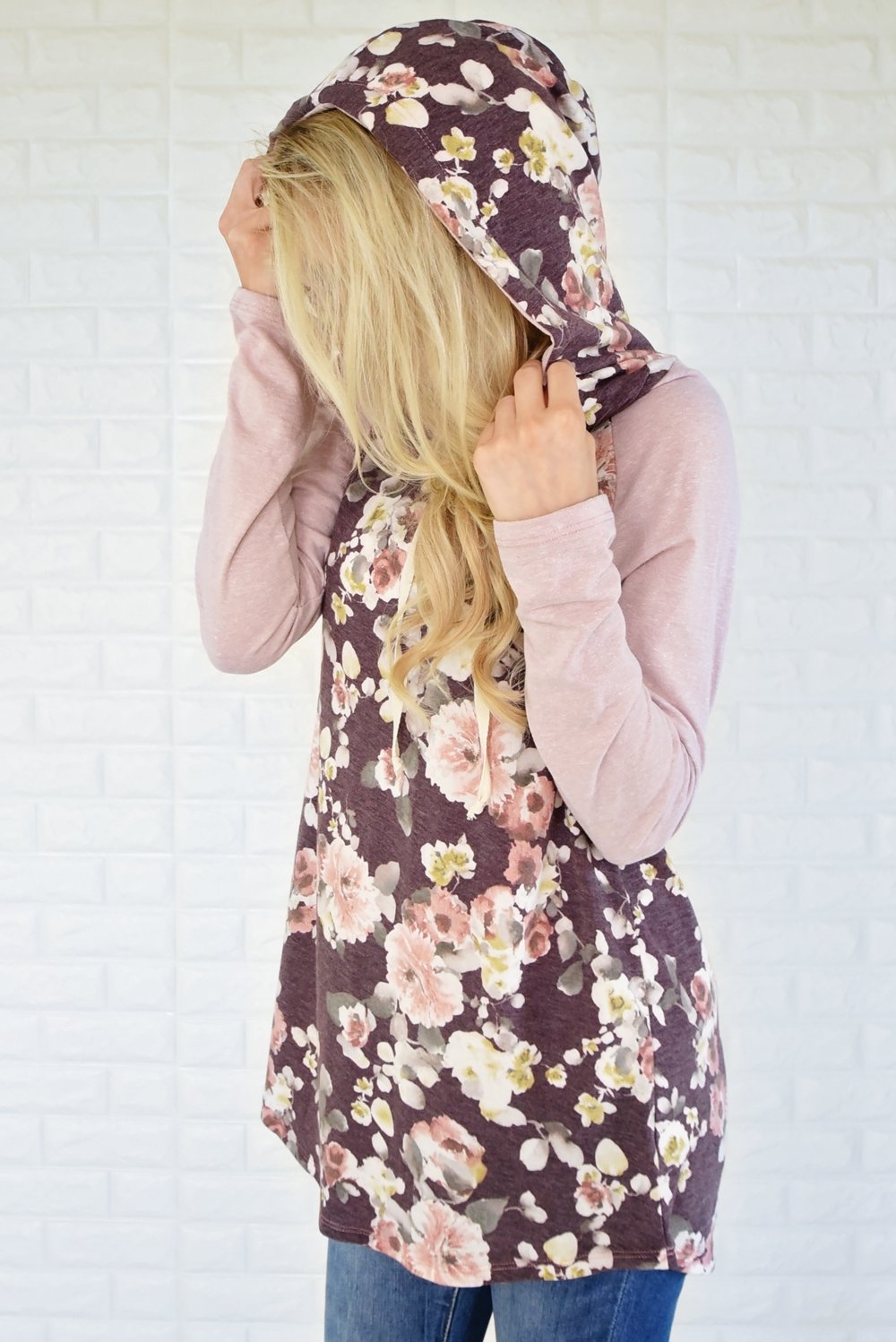You're So Floral Hoodie