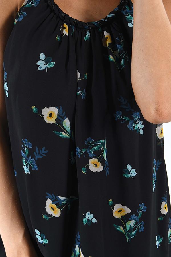 Nightingale Navy Floral Tank