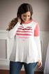 Shades of Pink Heart Top