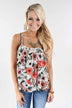 Make Believe Floral Tank Top