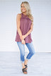 Sweet Summertime Plum Tank Top