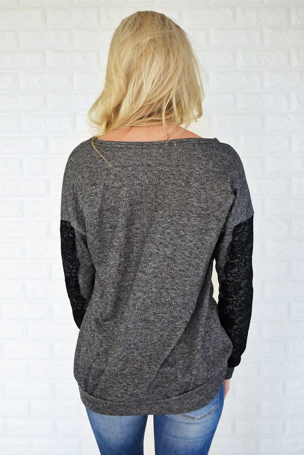 Just a Touch of Lace Sweater