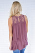 Sweet Summertime Plum Tank Top