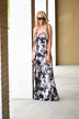 In the Cards Maxi Dress ~ Black