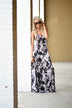 In the Cards Maxi Dress ~ Black