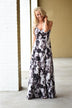 In the Cards Maxi Dress ~ Black