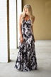 In the Cards Maxi Dress ~ Black