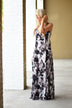 In the Cards Maxi Dress ~ Black