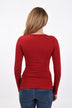 Button Top ~ Red