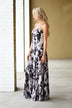In the Cards Maxi Dress ~ Black