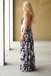 In the Cards Maxi Dress ~ Black