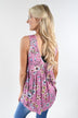 Summer Vibes Floral Tank Top