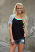 Collar Full of Color Floral Top ~ Mint