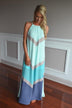 Deja Vu Maxi Dress ~ Mint