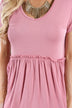 Be My Baby Top ~ Mauve