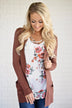 The Fundamental Cardigan ~ Burnt Sienna