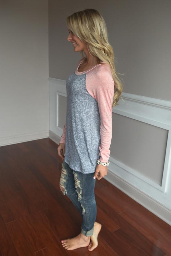 Just Because Top ~ Coral