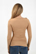 Button Top ~ Taupe