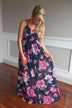 Among the Flowers Maxi Dress