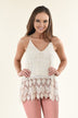 Cream Crochet Top