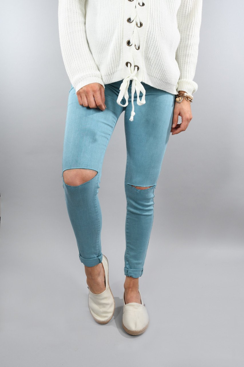 Blue Calypso Pants
