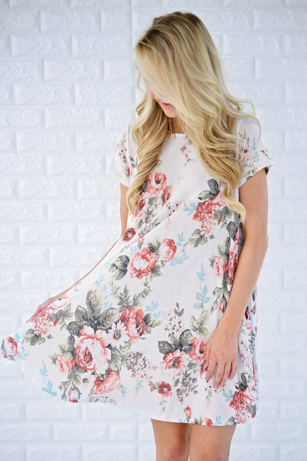 Daydreams Floral Pocket Dress
