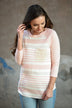 Bringing the Fun Top ~ Light Pink