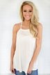 No Strings Attached Tank Top ~ White