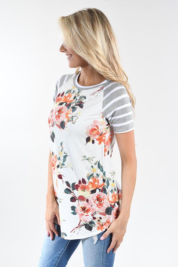 The Sunshine Top ~ Grey