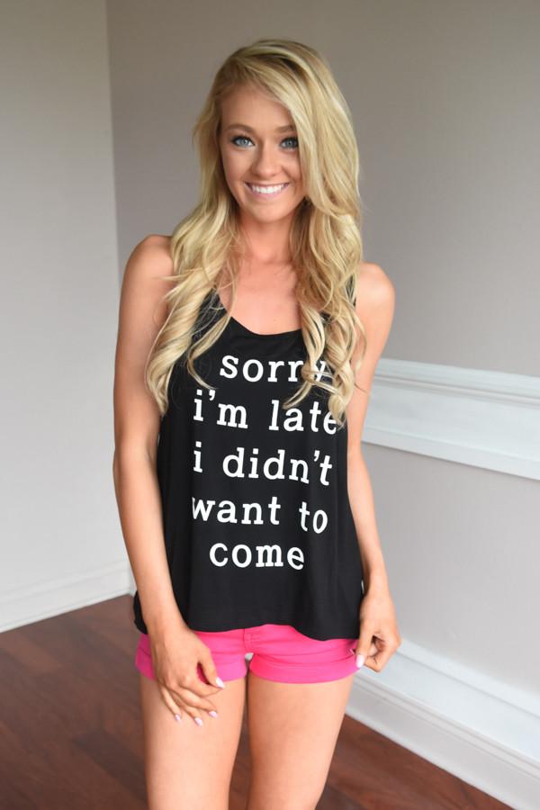 I Didn't Want to Come..