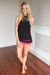 Fun Seeker Top ~ Black