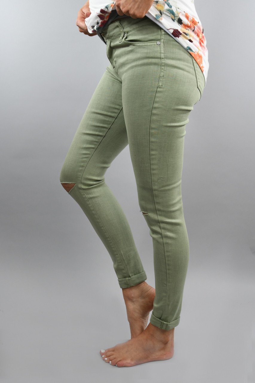 Spring Green Calypso Pants