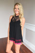 Fun Seeker Top ~ Black