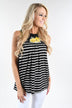 Pocketful of Sunshine Striped Tank