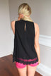 Fun Seeker Top ~ Black