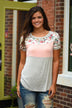 Don't Stop the Party Top ~ Light Pink