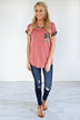 Two Sides of Me Floral Pocket Top