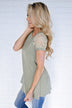 My Favorite Lace Top ~ Light Green