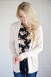 Pulse Ampersand Fall Floral Tee - Black