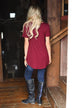 Essential Wine Top ~ Short Sleeve