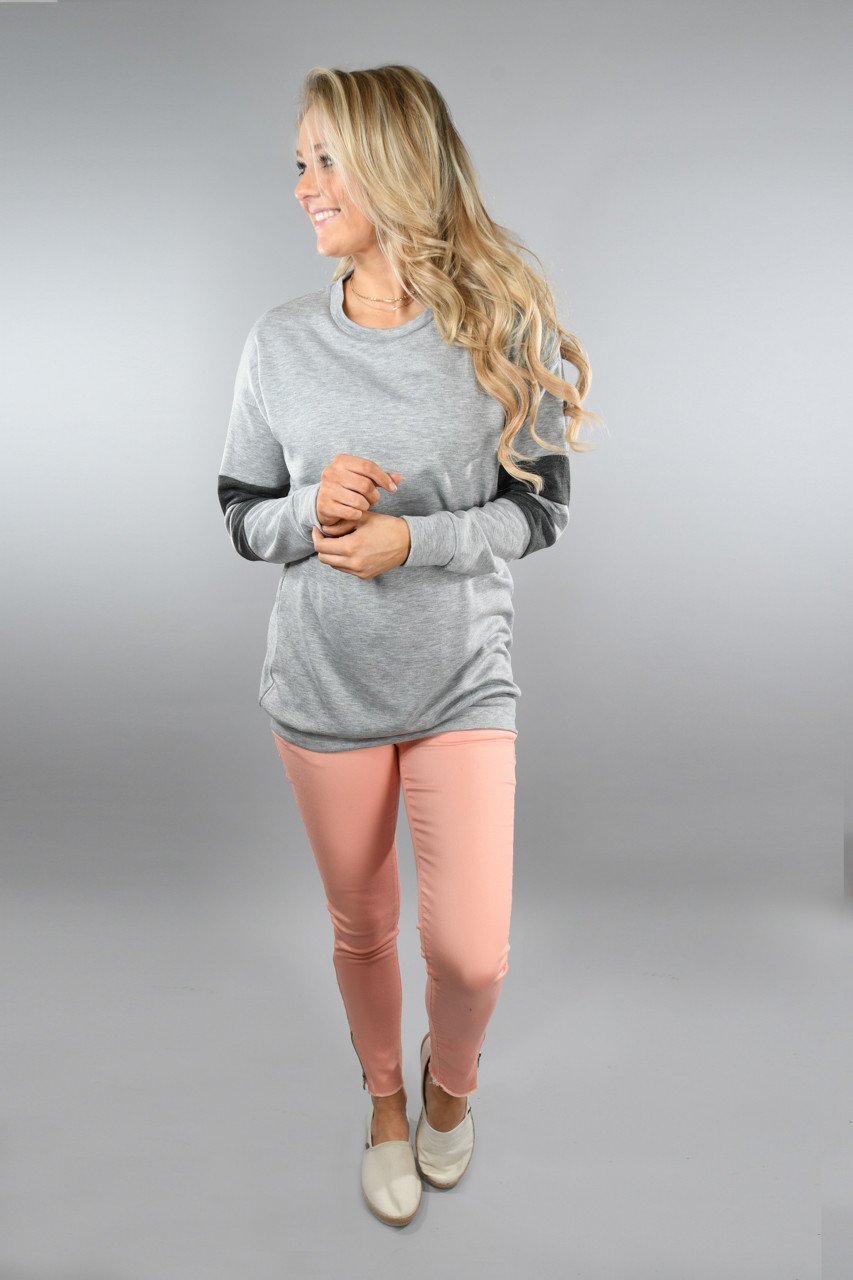 Best Sweatshirt Ever ~ Heather Grey