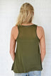 Wander On Tank Top ~ Olive