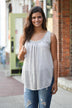 On the Run Tank Top - Mocha