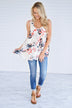 Take Your Time Floral Tank Top