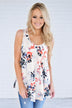Take Your Time Floral Tank Top