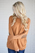 Mustard Elbow Patch Sweater