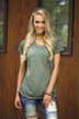 Casual Comfort - Olive Tee