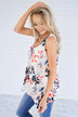 Take Your Time Floral Tank Top