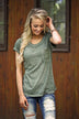 Casual Comfort - Olive Tee
